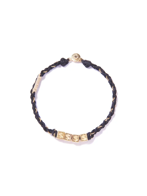 Trendy beaded leather wristbands for layering-MONEY BRACELET