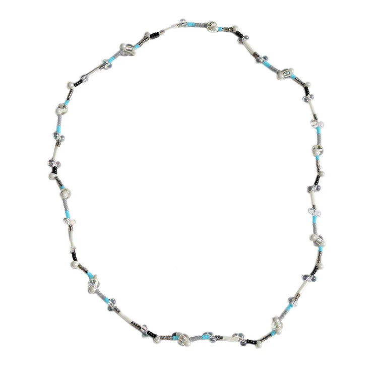 luxury diamond necklace with gold accents-Beatriz Choker / Turquoise