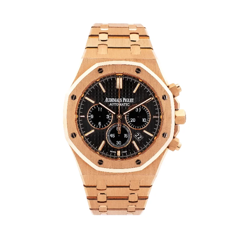 trendy silver rings for men with gemstones-Audemars Piguet Royal Oak Chronograph