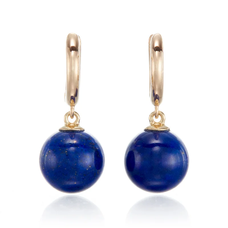 vintage crystal earrings for a touch of class -Soho Earrings in Lapis