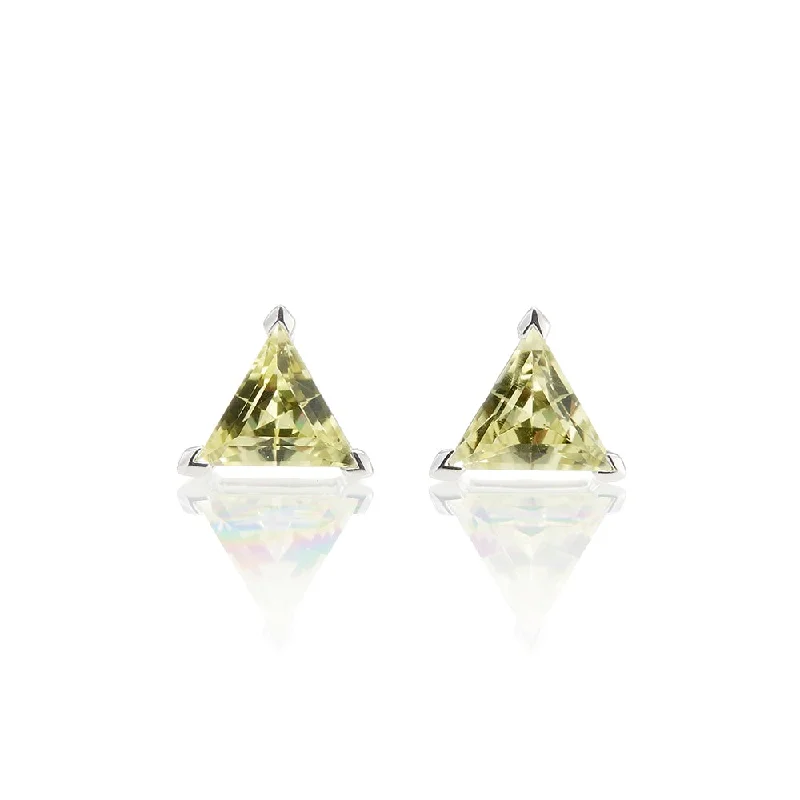 chic rhinestone ear cuffs for a glamorous finish -Bermuda Earrings in Lemon Quartz