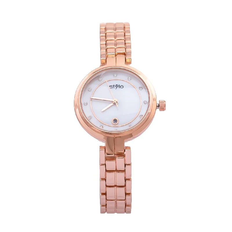 best watches with fitness and health tracking for women -Copper Ladies Watch J33381