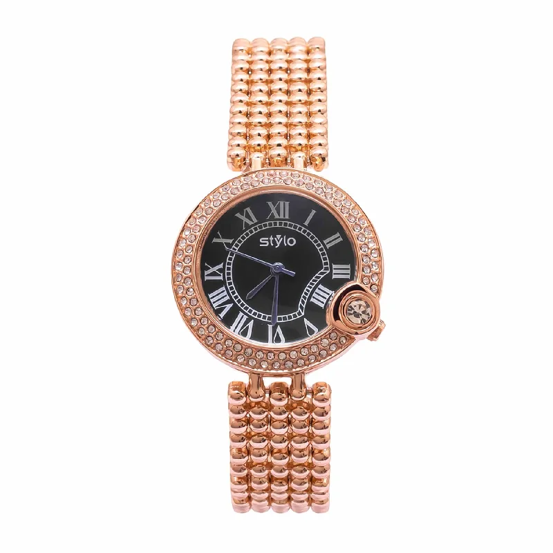 best luxury watches for collectors with vintage style -Copper Ladies Watch J33485