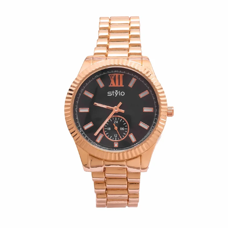 best waterproof watches for extreme sports enthusiasts -Copper Ladies Watch J33486