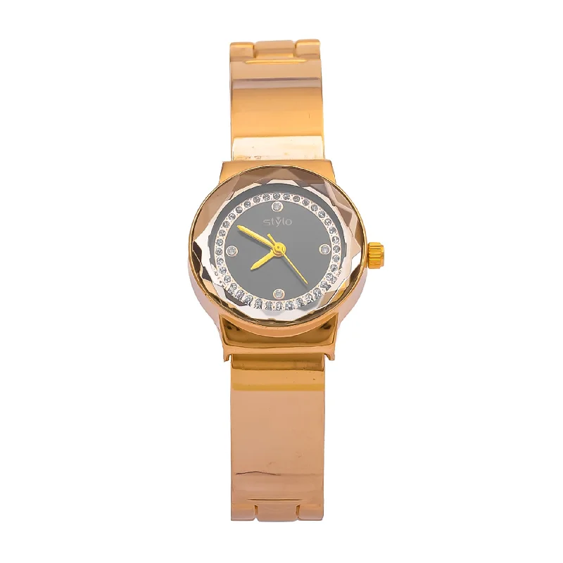 women’s watches with minimalist and modern design -Golden Ladies Watch J33373