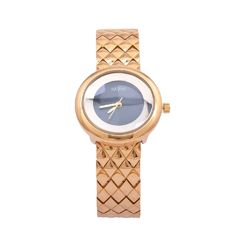 quartz watches for men with elegant designs -Golden Ladies Watch J33376