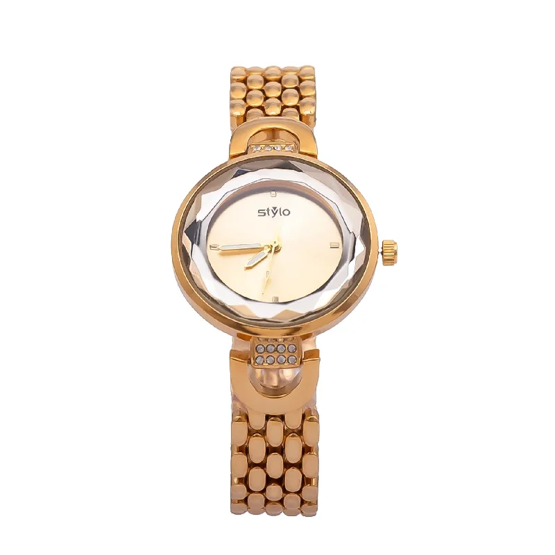 casual watches for women with bold and modern designs -Golden Ladies Watch J33385