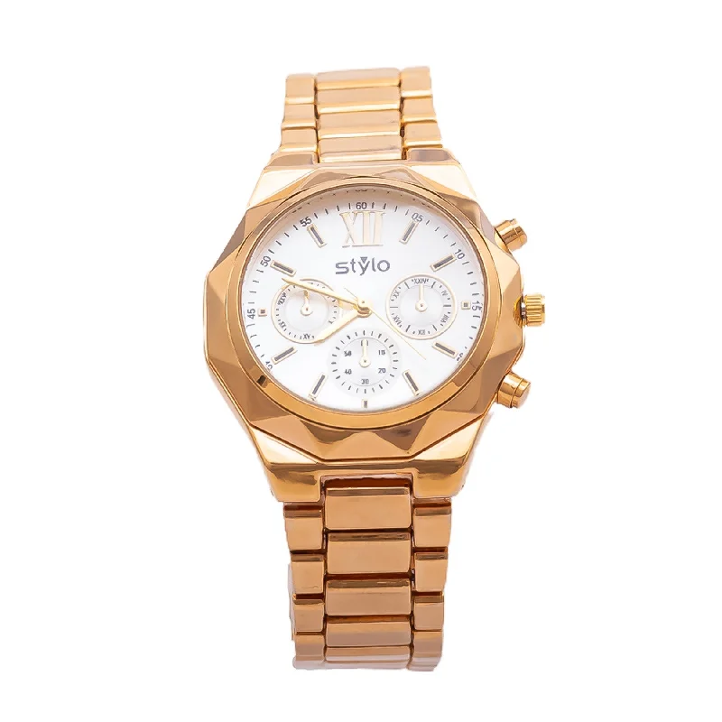 best luxury watches for collectors with unique movements -Golden Ladies Watch J33457