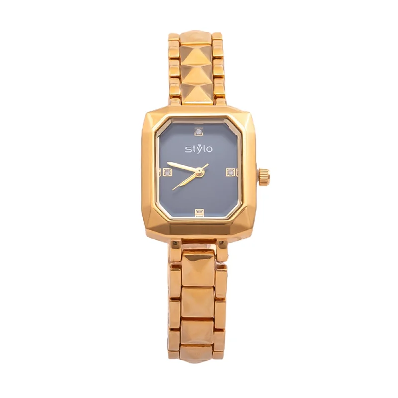 watches for women with interchangeable colorful straps -Golden Ladies Watch J33458