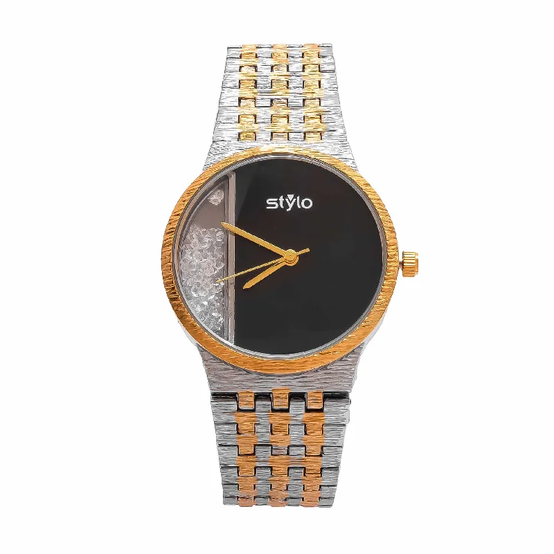 watches for men with waterproof and shockproof features -Golden Ladies Watch J33481