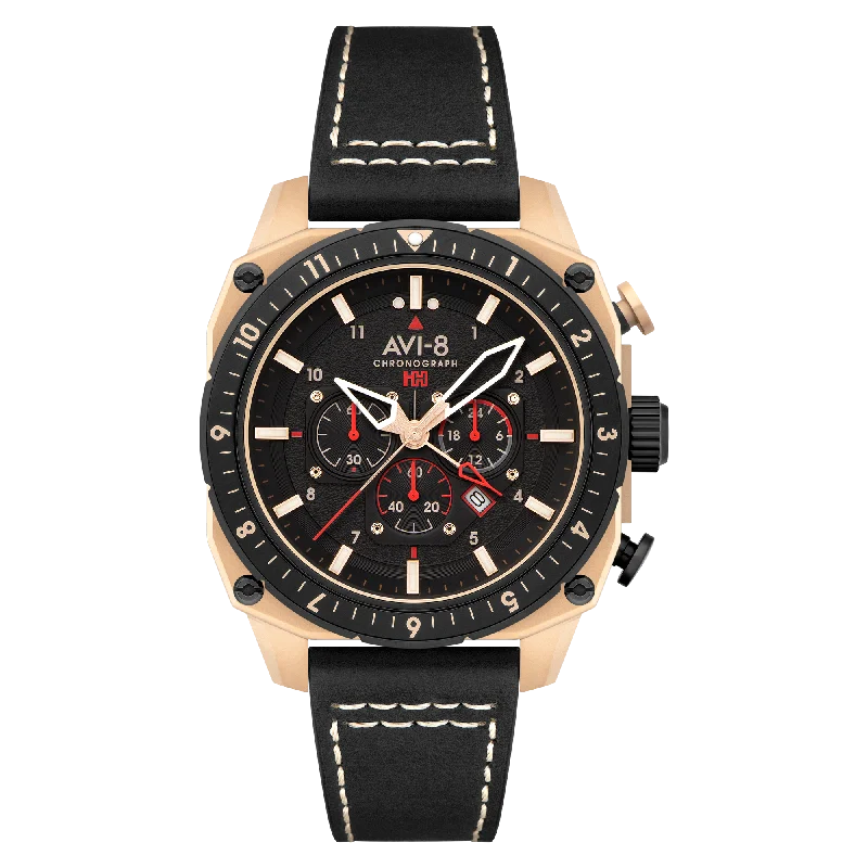 affordable quartz watches with modern look for men -Jet Black