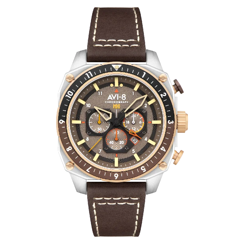 women’s watches with vintage design and leather straps -Slate Grey