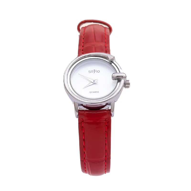 smartwatches with fitness tracking for weight loss -Red Ladies Watch J33463