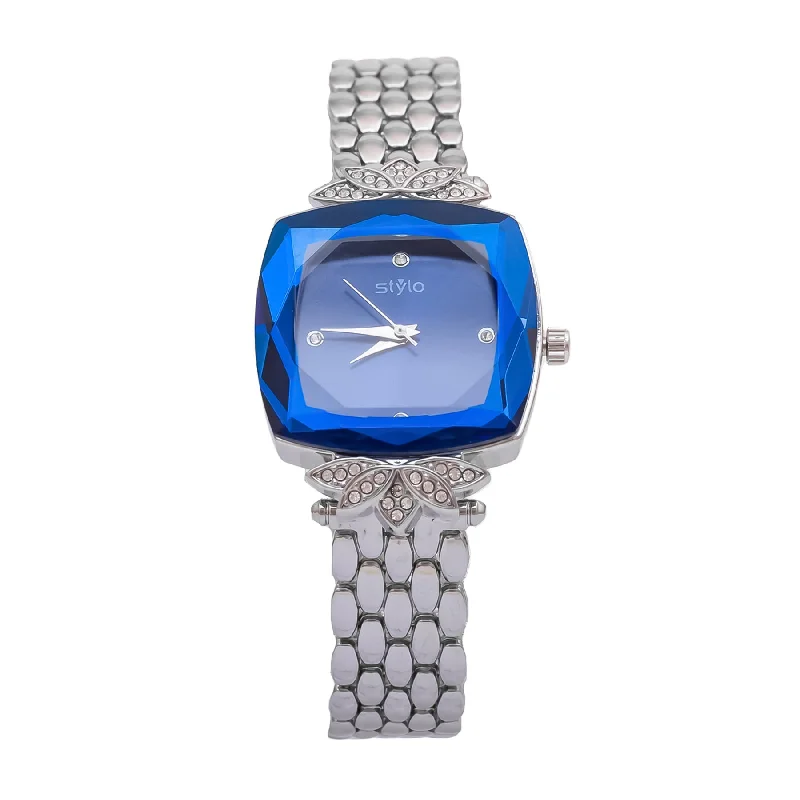 premium smartwatches for fitness enthusiasts -Silver Ladies Watch J33367