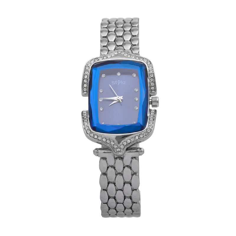 watches for men with interchangeable straps for versatility -Silver Ladies Watch J33370