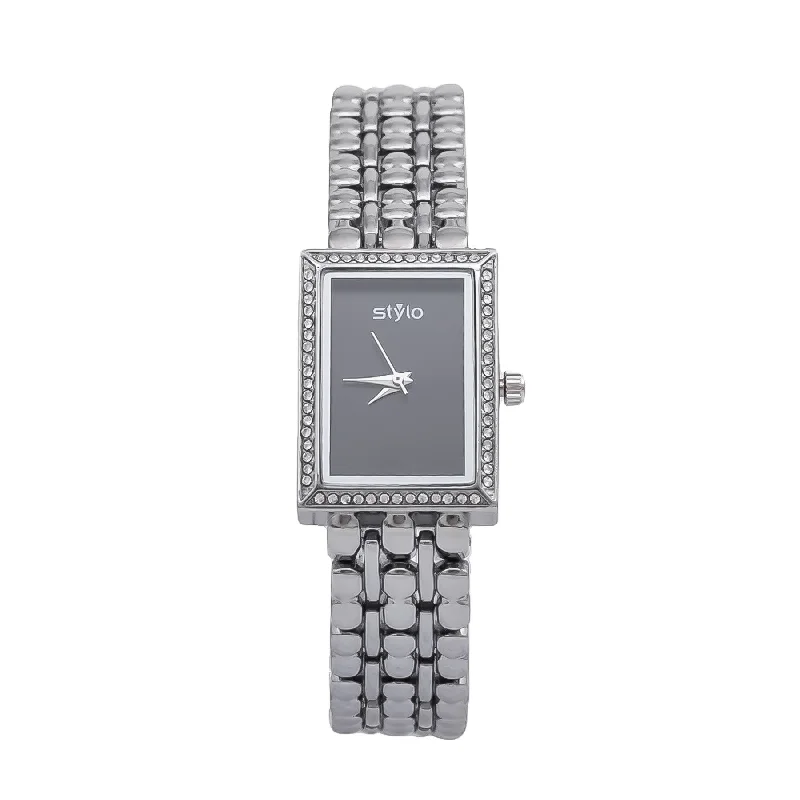 women’s watches with modern designs and minimalist bands -Silver Ladies Watch J33379