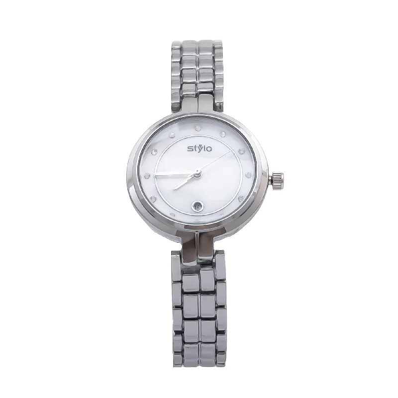 watches for men with eco-friendly materials and designs -Silver Ladies Watch J33381