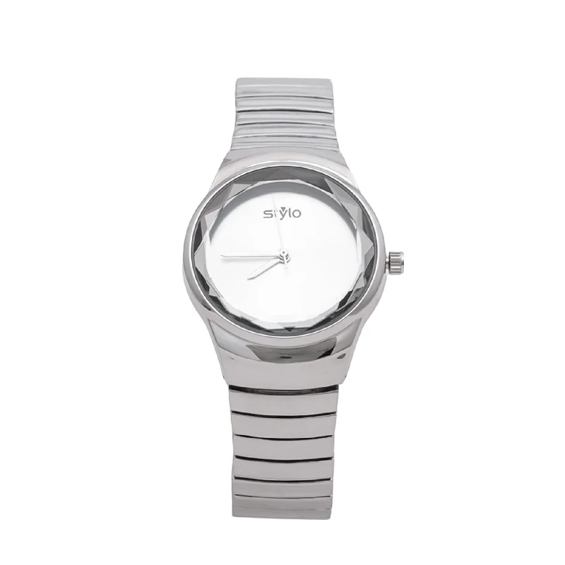 watches for men with military-style rugged designs -Silver Ladies Watch J33387