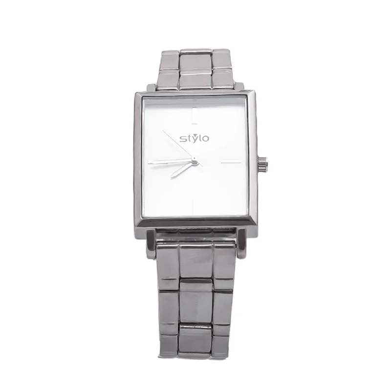 casual watches for men with sleek and elegant design -Silver Ladies Watch J33461