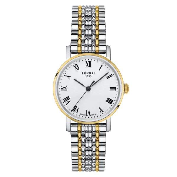 women’s watches with sparkling crystals on the bezel -T-Classic Everytime Swiss Quartz Women