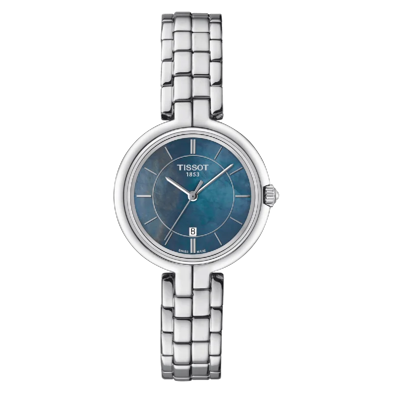 waterproof women’s watches with minimalistic design -Tissot T-Lady Flamingo Watch for Women T0942101112100