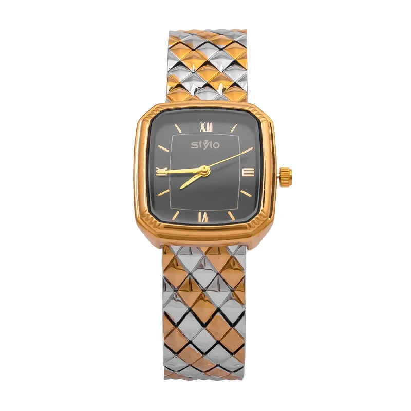 casual watches for men with bold dials and sporty look -Two Tone Ladies Watch J33365