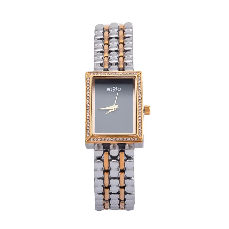 watches for women with sleek design and interchangeable bands -Two Tone Ladies Watch J33379