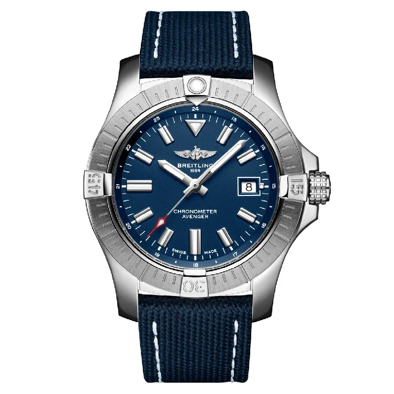 women’s smartwatches with fitness and sleep tracking -Breitling Avenger Blue Dial Men 43mm