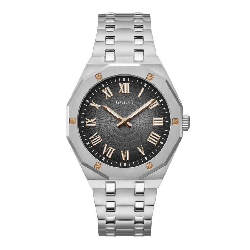 elegant watches with rose gold accents for women -GUESS Men Asset - GW0575G1