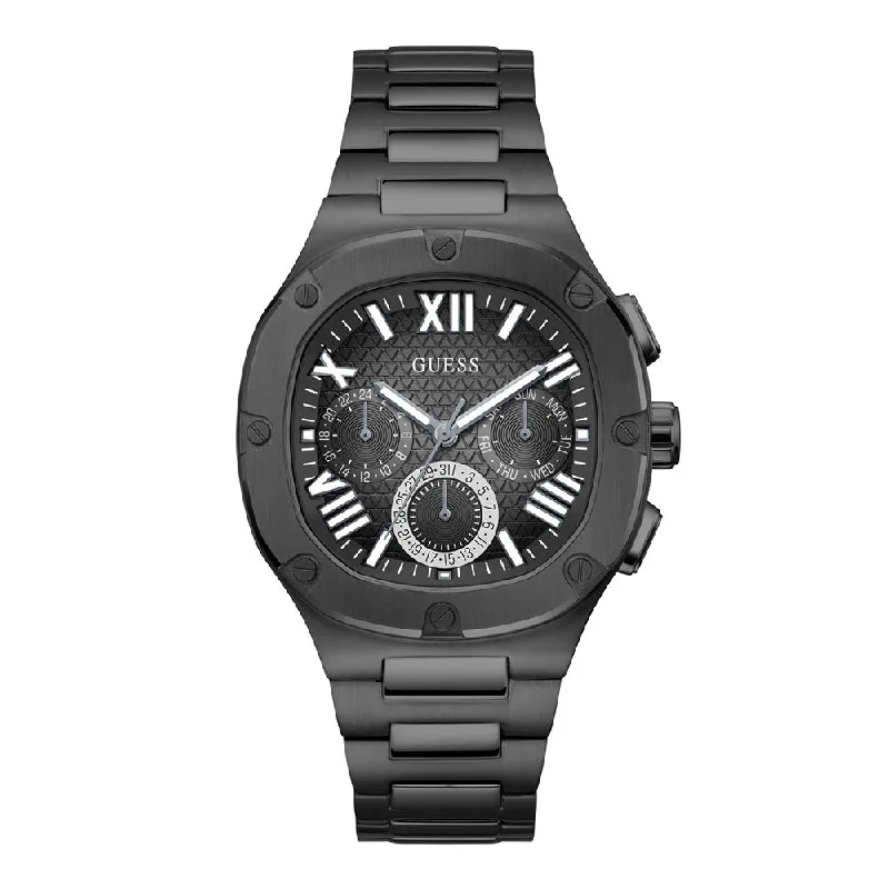 sporty digital watches for men with countdown timer -GUESS Men Headline - GW0572G3